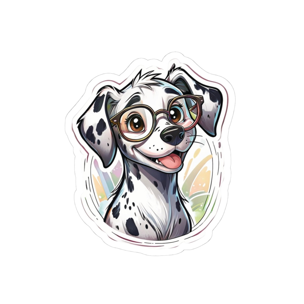 Dalmatian Kiss-Cut Stickers